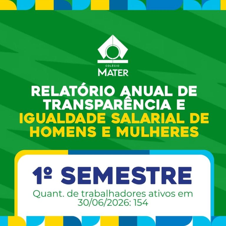 Relatório Anual de Transparência e Igualdade Salarial de Homens e Mulheres