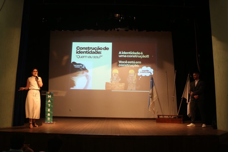Palestra sobre o Setembro Amarelo com turmas do Ensino Médio